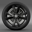 Seat Mii Vibora Negra wheel