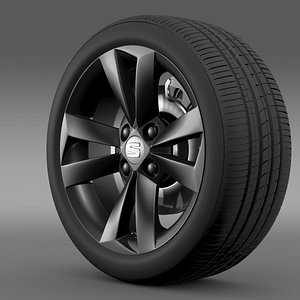 seat mii vibora negra 3d max