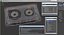 Transparent Old Audio Cassette
