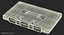 Transparent Old Audio Cassette