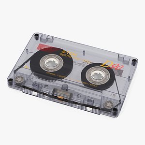 Transparent Old Audio Cassette