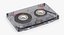Transparent Old Audio Cassette