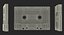 Transparent Old Audio Cassette