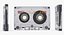 Transparent Old Audio Cassette