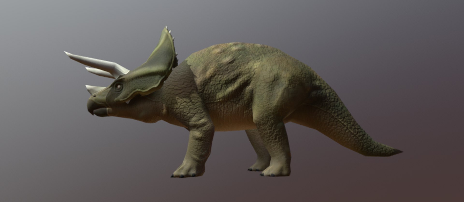 3D Triceratops Rigged Zbrush Model - TurboSquid 1291307