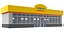 3D Food Mart Building