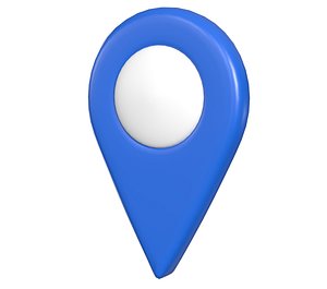 Map Pointer PBR 3D model