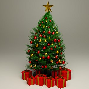 3D model Christmas tree