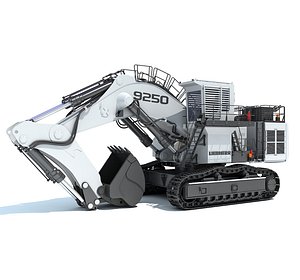 Liebherr Mining Excavator