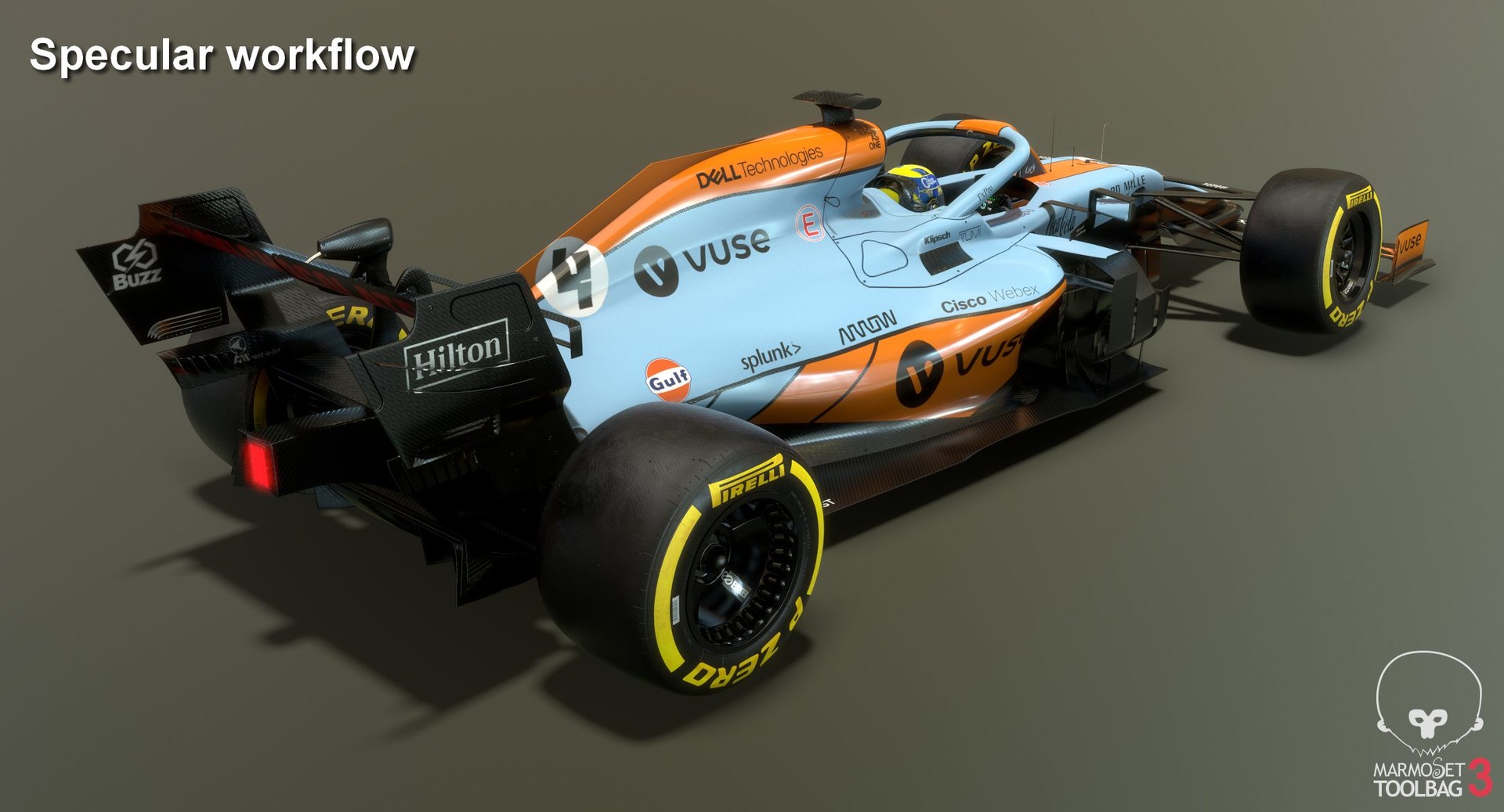 McLaren F1 2021 MCL35M Formula 1 Monaco Livery 3D - TurboSquid 1740611