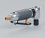 Right Angle Die Grinder with Safety Paddle and Collet