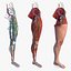 Anatomie und Haut des männlichen Beins
