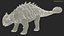 3D model Herbivorous Dinosaurs Collection 2 Rigged for Cinema 4D