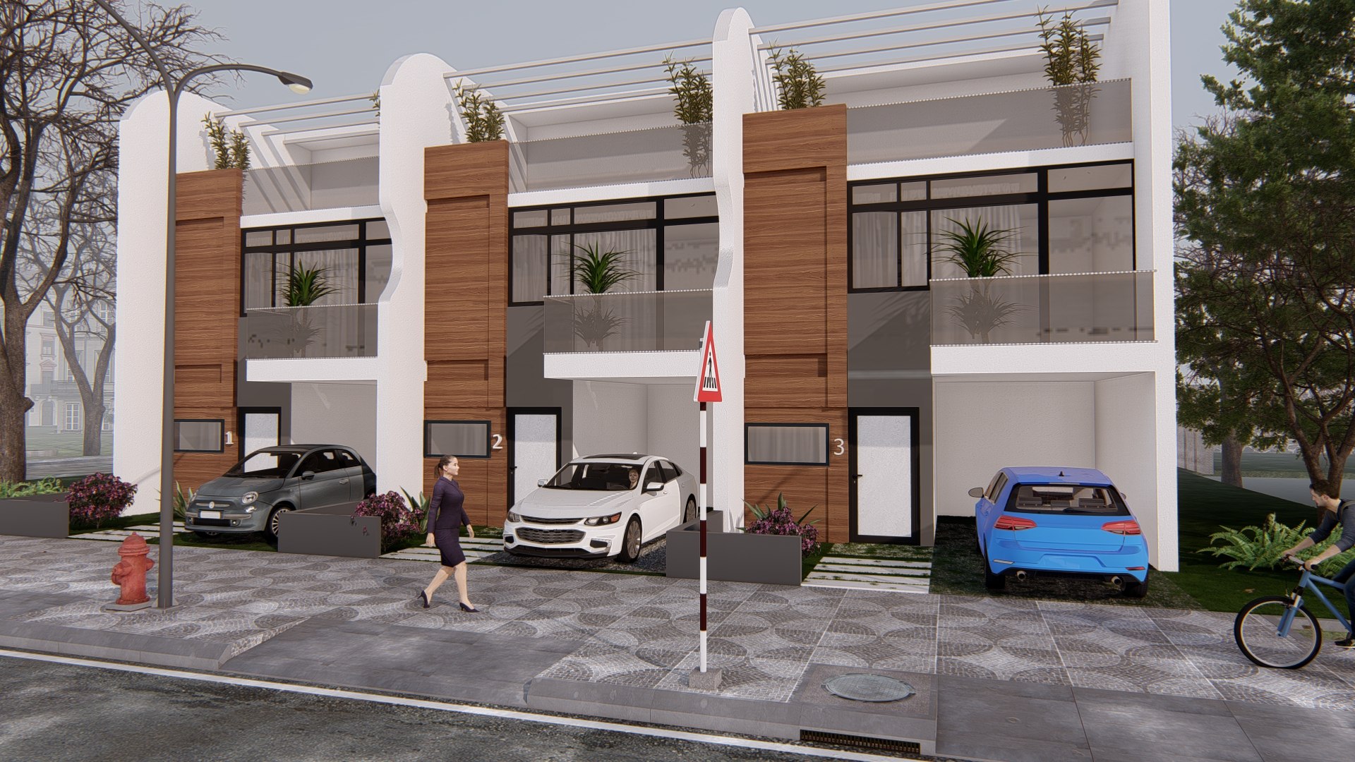 3-door Apartment 3D TurboSquid 1782206