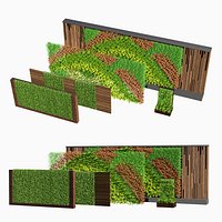 5 Green Wall Collection