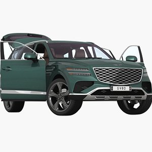 Genesis GV80 2024 Opening doors and trunk