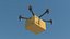 Drone quadrupter con cardbox
