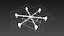 Drone quadrupter con cardbox