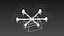 Drone quadrupter con cardbox