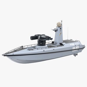 ULAQ Unmanned Patrol Vessel 3D model