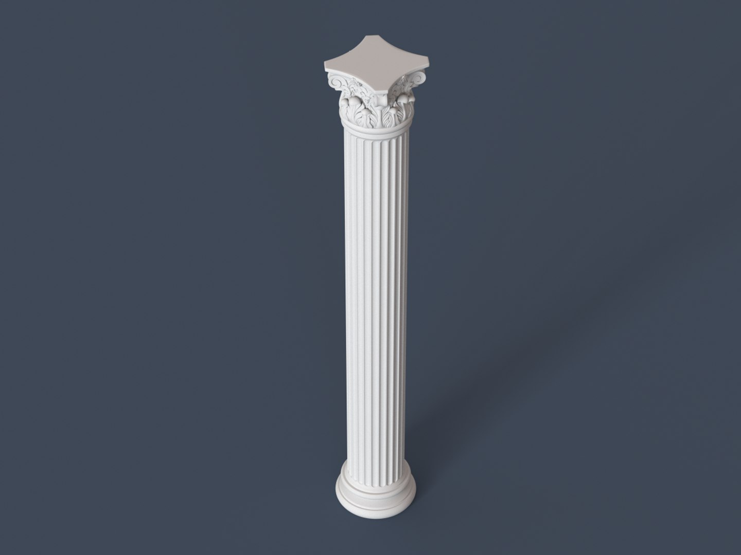 3d Capital Column Model