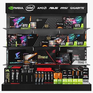 PC accessories showcase