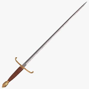 long sword 3D