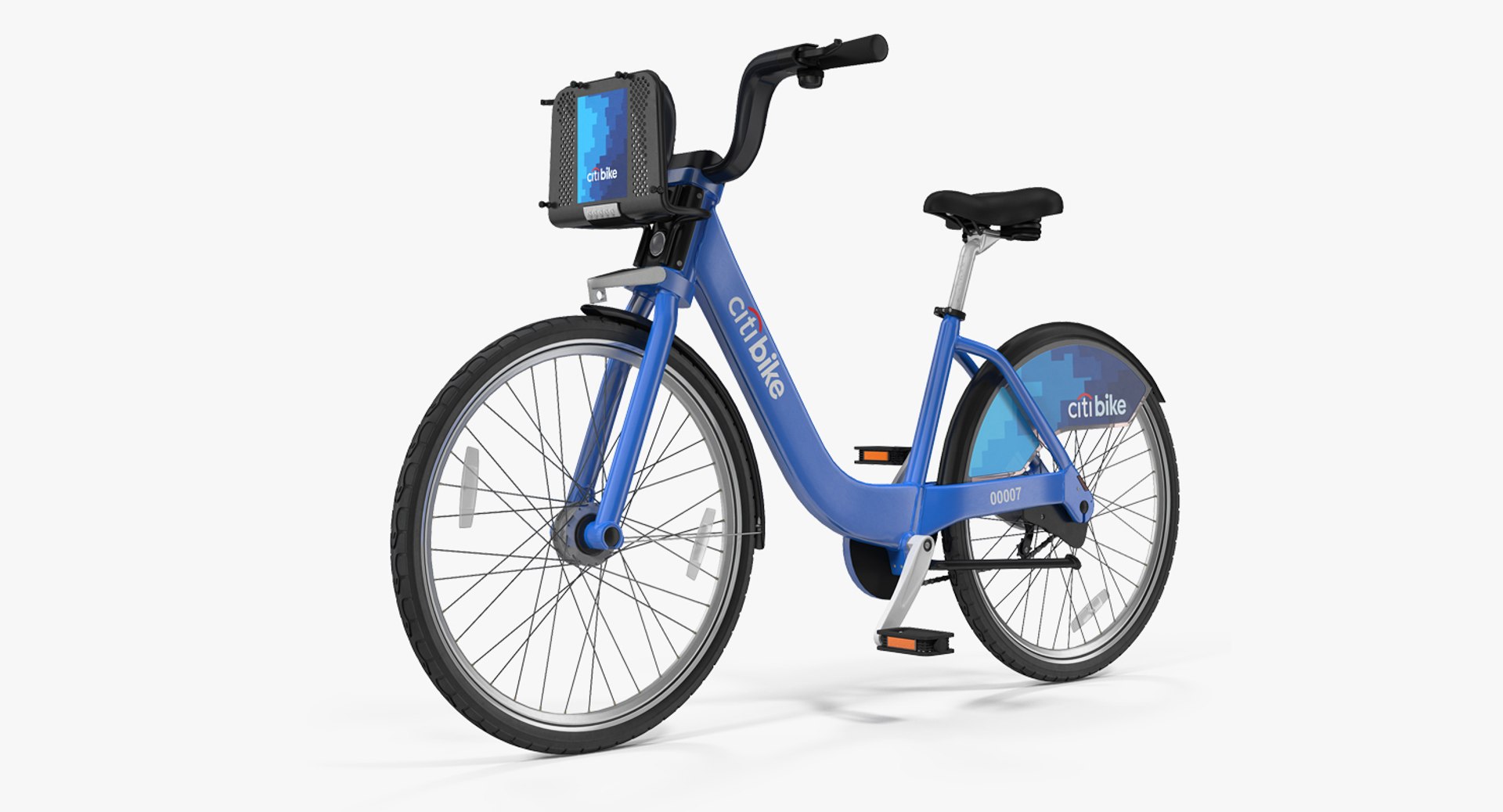 Citi Bike Bicycle 3D model preview