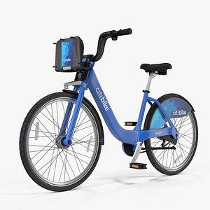 3D citi bike bicycle