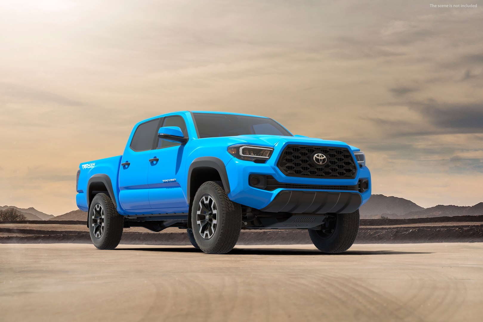 3D model Toyota Tacoma TRD Off Road Voodoo Blue 2021 - TurboSquid 1731809