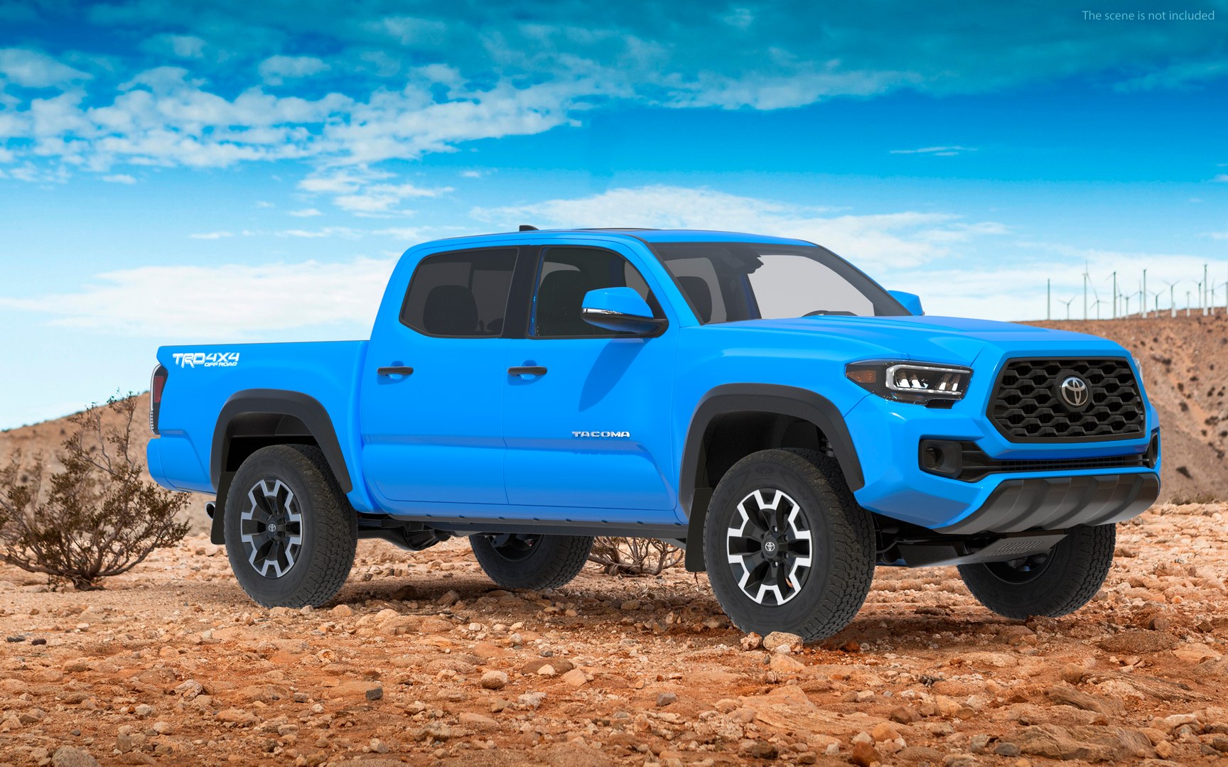 3D model Toyota Tacoma TRD Off Road Voodoo Blue 2021 - TurboSquid 1731809