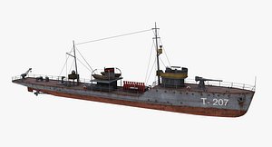3d ship model