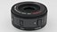Panasonic Lumix G X Vario PZ 14-42mm POWER OIS Lens Black 3D model