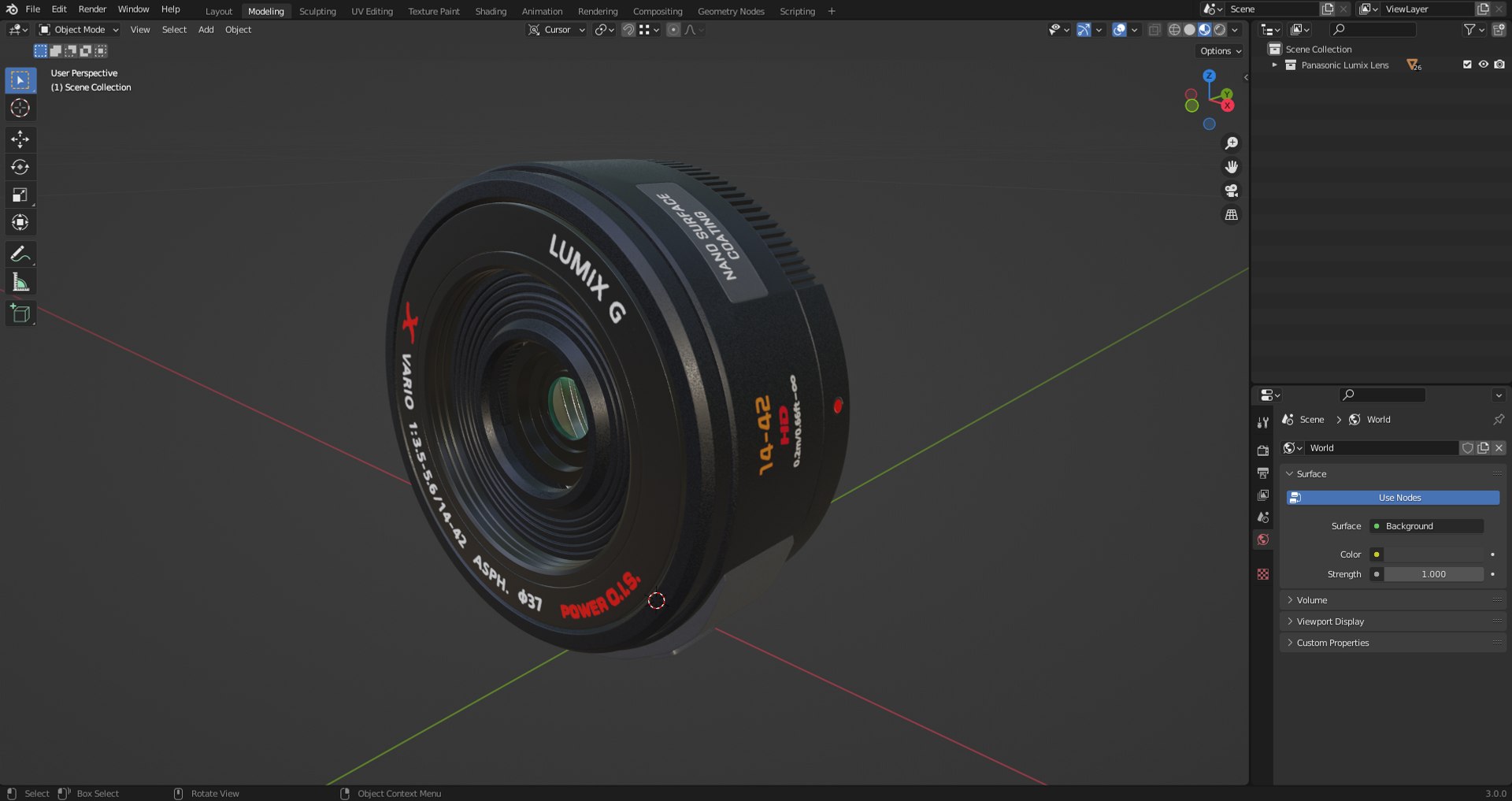 3D model Panasonic Lumix G X Vario PZ 14-42mm POWER OIS Lens Black https://p.turbosquid.com/ts-thumb/xN/fLCDHT/kR/screenshot_1/png/1706252684/1920x1080/fit_q87/3ade3fd625f03cce8e2e3d6bdbce147387a8b6aa/screenshot_1.jpg