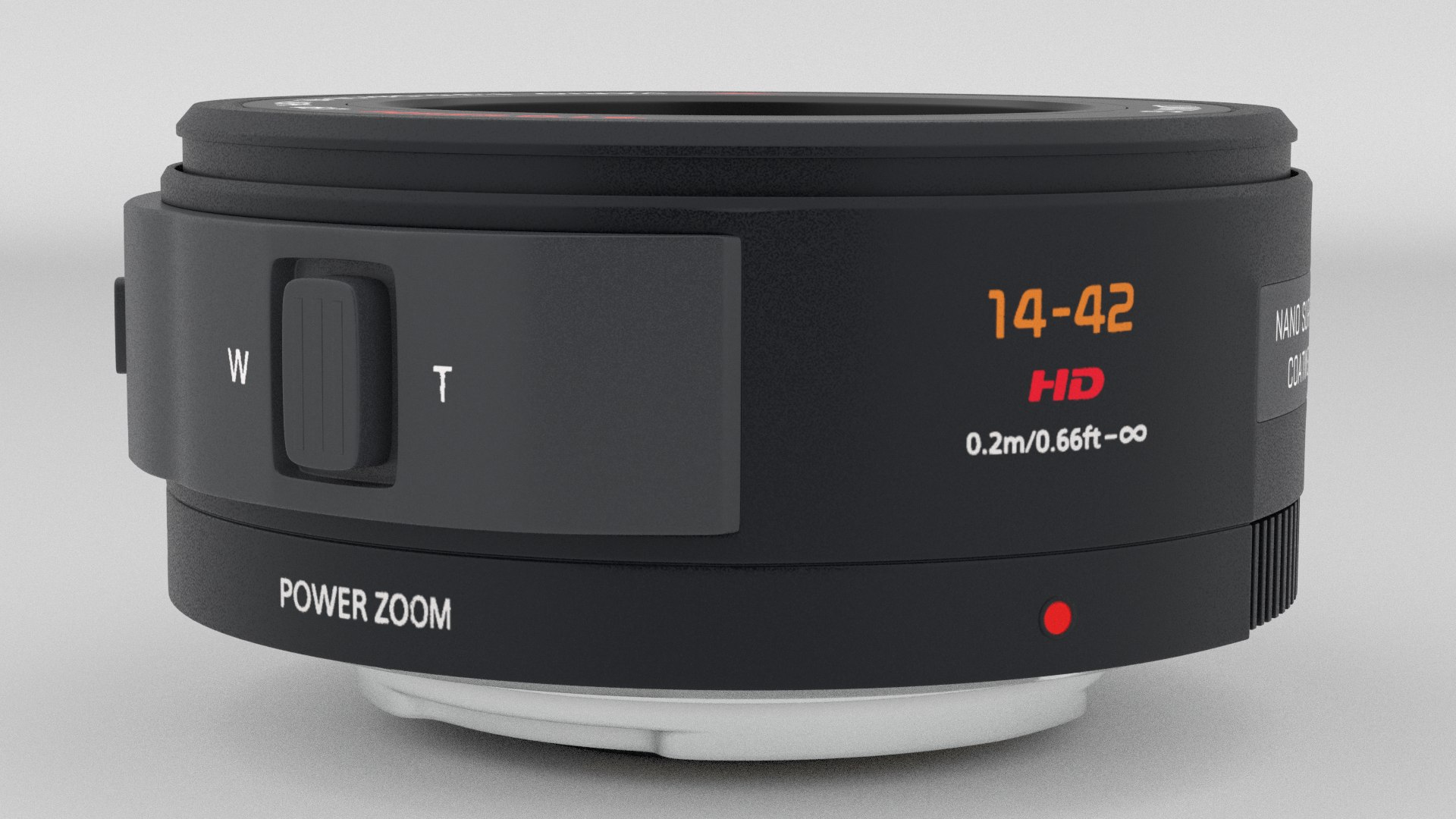 3D model Panasonic Lumix G X Vario PZ 14-42mm POWER OIS Lens Black https://p.turbosquid.com/ts-thumb/xN/fLCDHT/qZ/render33/png/1706252652/1920x1080/fit_q87/97e3a9aa5de7cd342c11ae3047a1b9416007f82c/render33.jpg