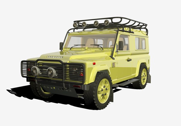 Land Rover Defender Blender Models for Download | TurboSquid