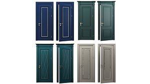 Doors collection 1 3D model