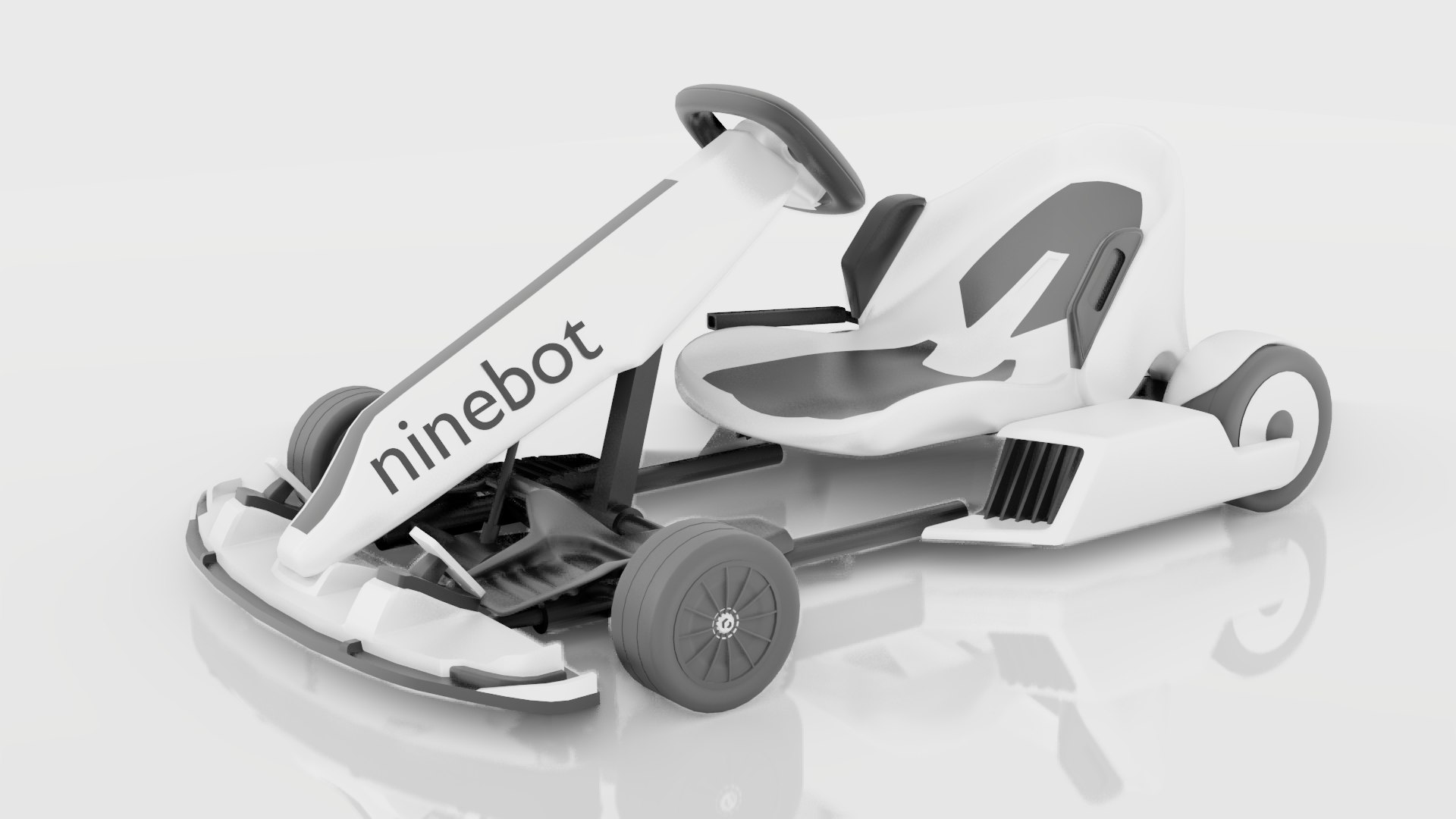 3d Ninebot Go Kart Model Turbosquid 1719959 