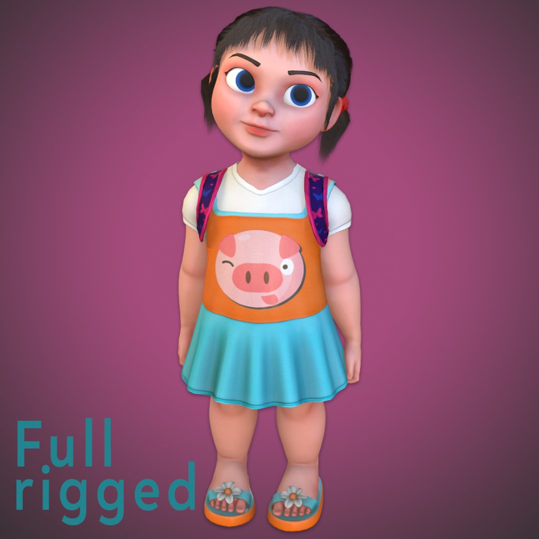 Rig Rendering Animation Model - TurboSquid 1640924