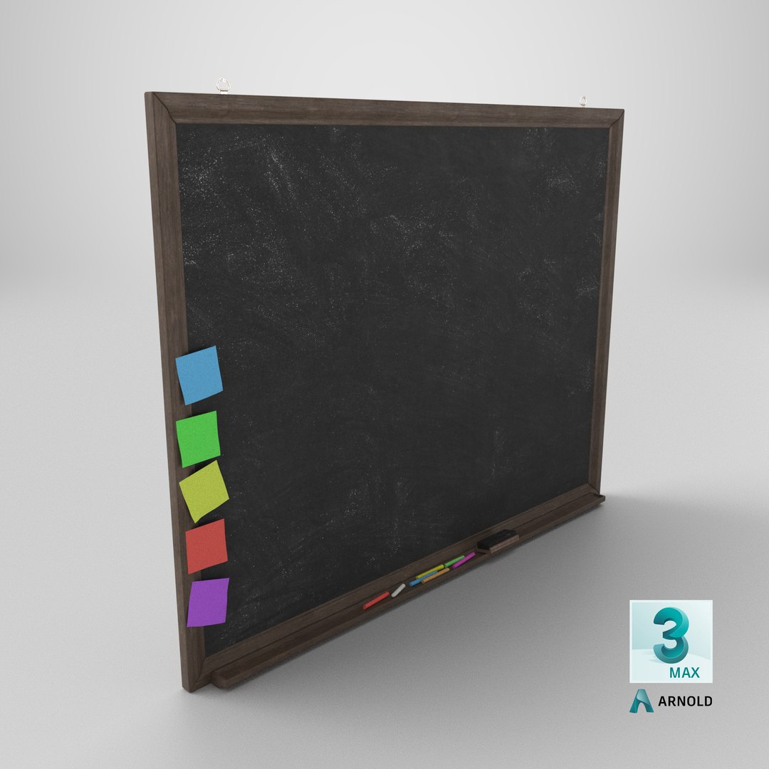 Customizable Wall-Mounted Blackboard - Rectangular Wooden Writing Board 3D https://p.turbosquid.com/ts-thumb/xN/pq289e/Yl/stemcell_max_arnold_render/png/1764877571/1920x1080/fit_q87/0293edc321df373ea760a985053ca9ca887d7d4f/stemcell_max_arnold_render.jpg