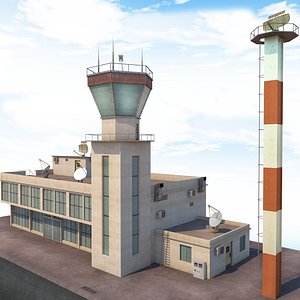 Airport Terminal - Control Tower