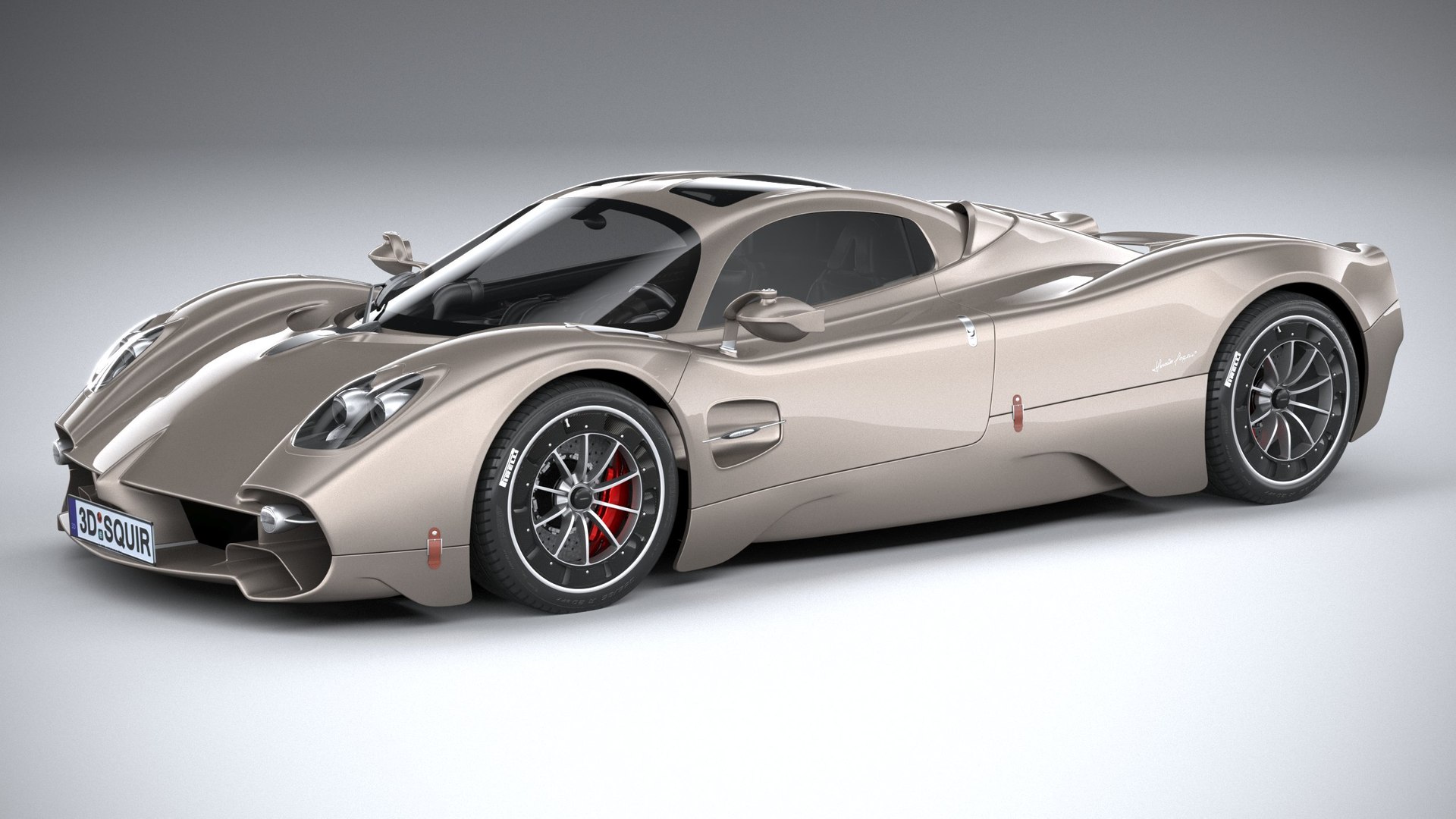 3D Pagani Utopia 2023 TurboSquid 1983638