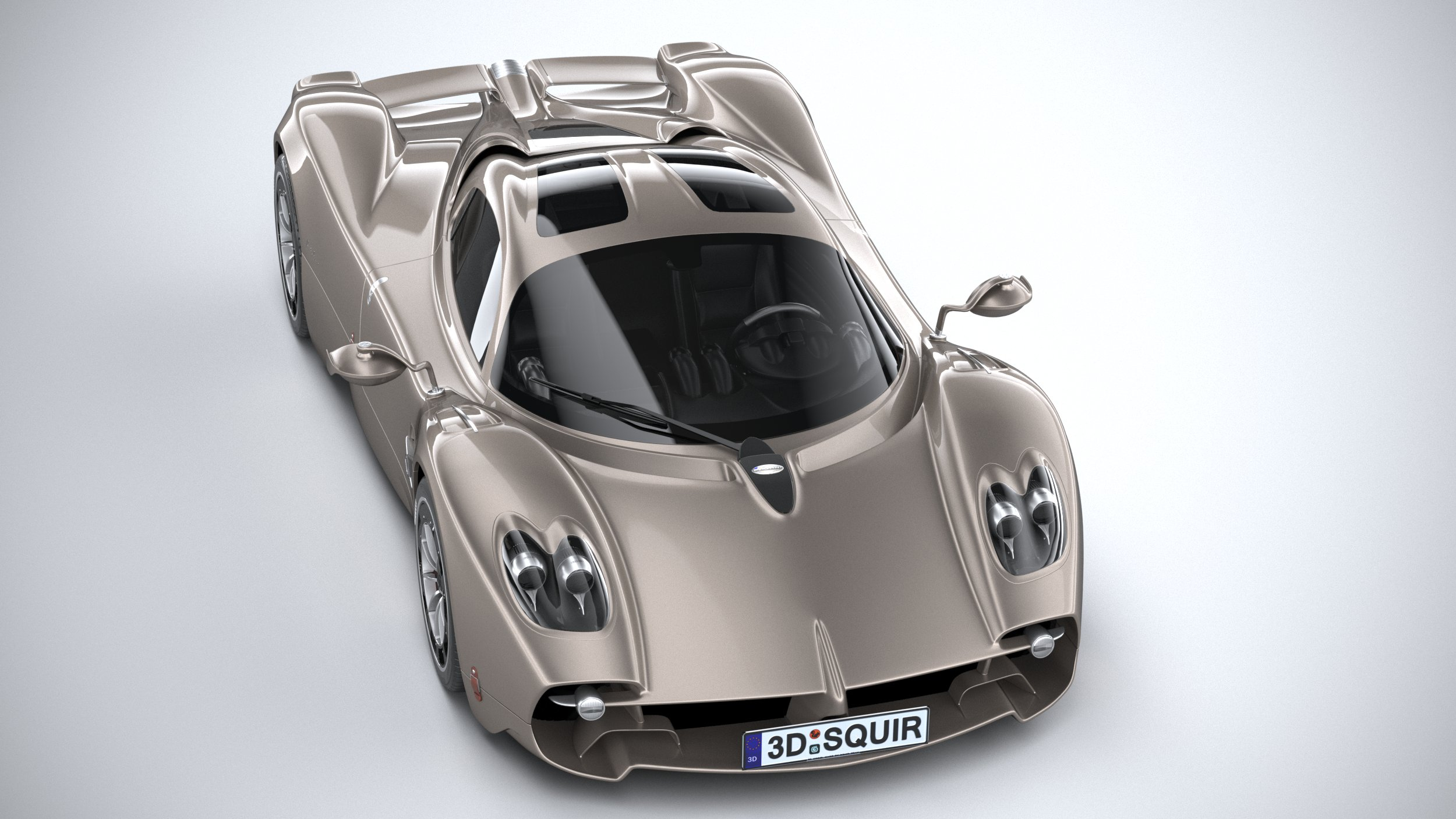 modelo 3d Pagani Utopía 2023 TurboSquid 1983638
