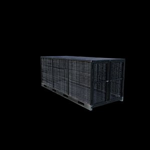 prison cage 03 3D model 3D