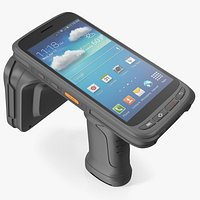 Wireless RFID Scanner with Barcode Reader