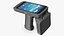 Wireless RFID Scanner with Barcode Reader 3D model
