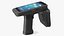 Wireless RFID Scanner with Barcode Reader 3D model