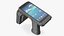 Wireless RFID Scanner with Barcode Reader 3D model