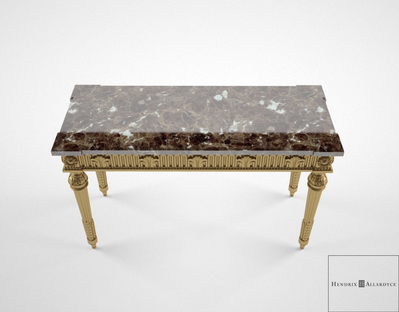 3D hendrix allardyce chambord console - TurboSquid 1214648