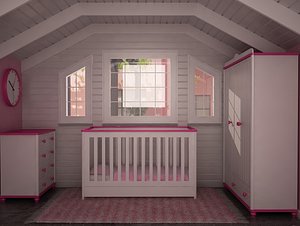 3D playroom nursery